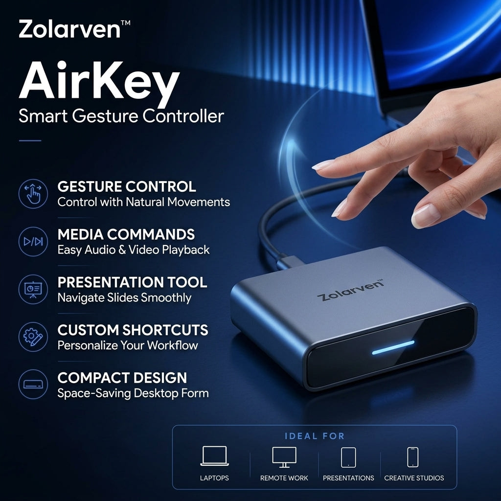 Zolarven™ AirKey Smart Gesture Controller